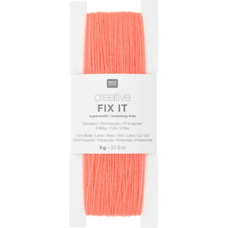 creative FIX IT Stopfgarn- neon orange