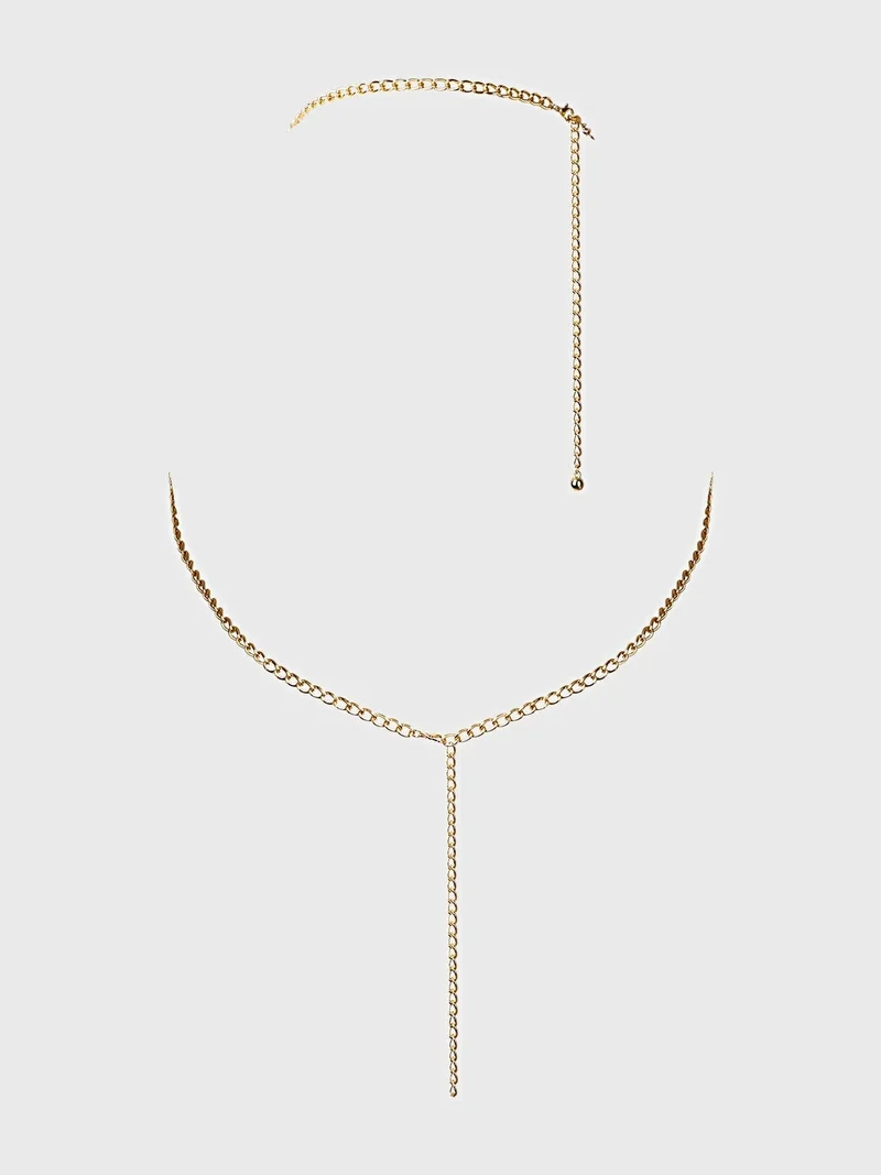 Perlenketten-Bralette – drapierte Dreieckskörbchen, Neckholder und verstellbare Verschlüsse