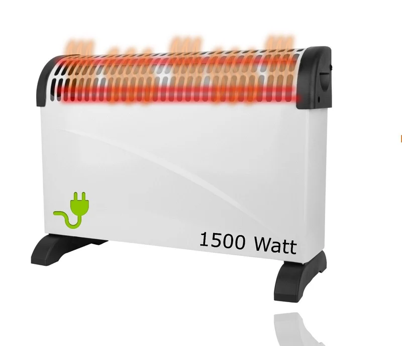 Elektroheizer Heizung Konvektor 1500 Watt - Mobile Heizgerät