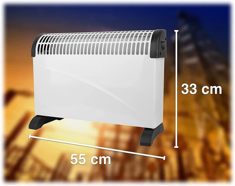 Elektroheizer Heizung Konvektor 1500 Watt - Mobile Heizgerät
