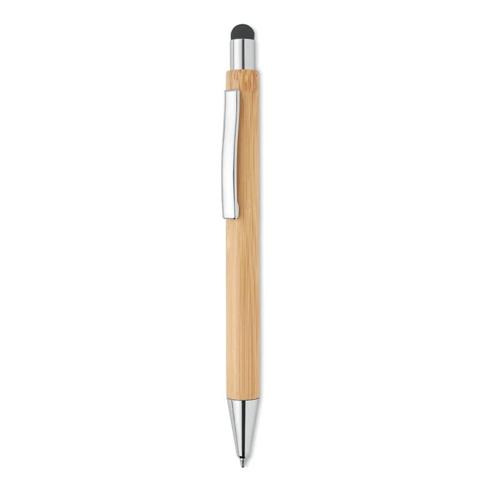 Bambus-Stylus-Stift mit blauer Tinte