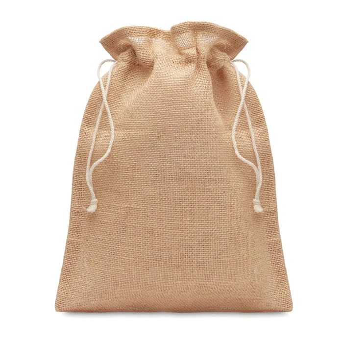 Kleine Jute-Geschenktüte 14 x 22 cm