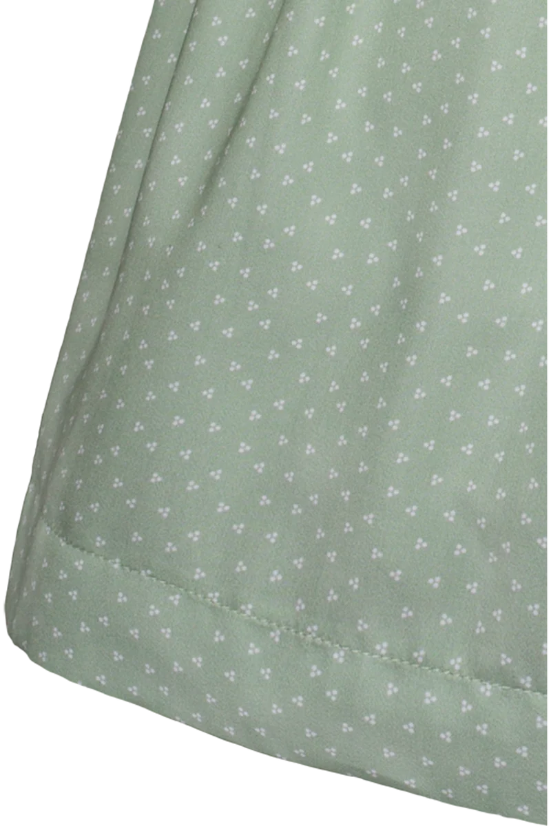Kinder Corddirndl mit Bluse - grün