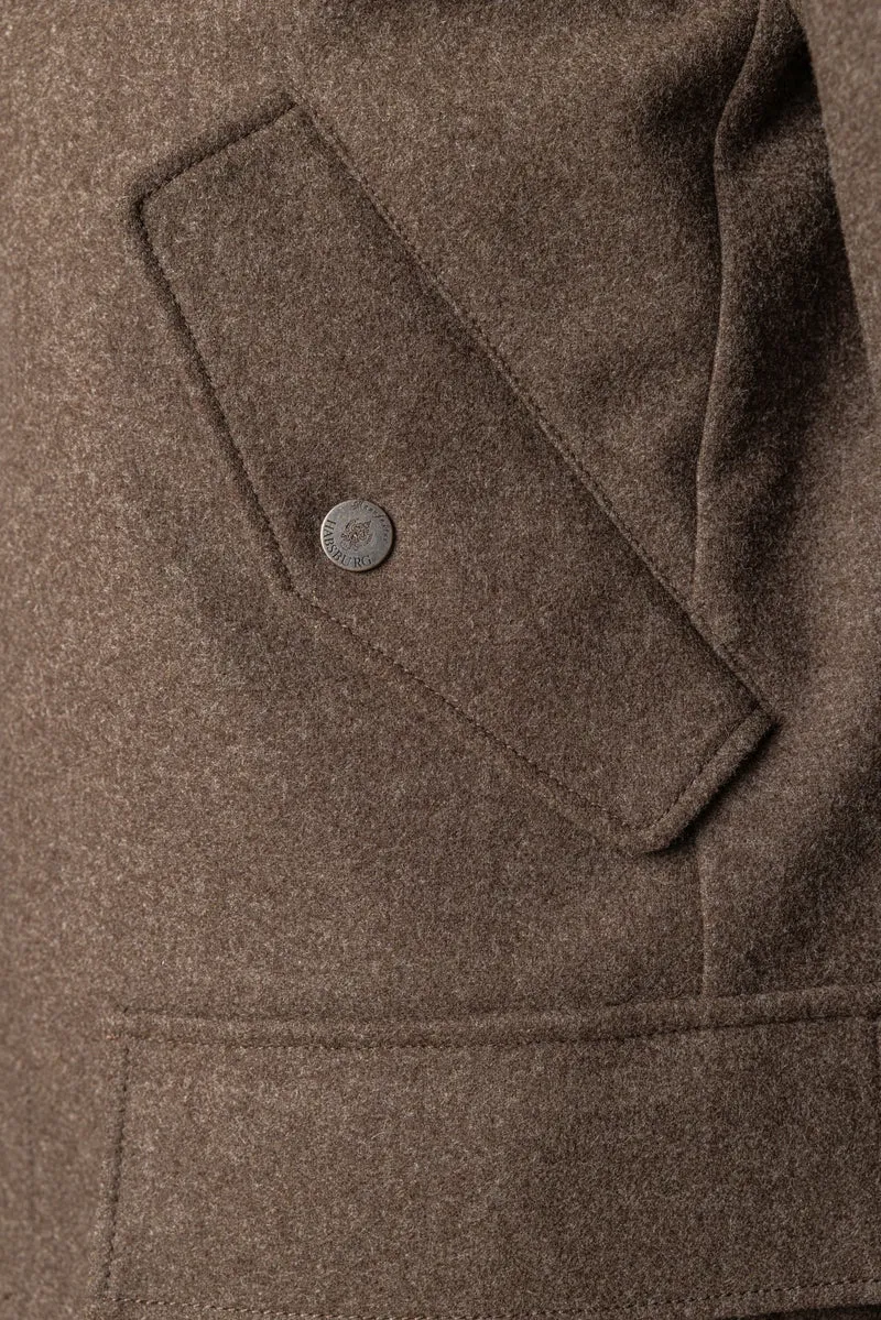 Lodenparka Sigismund mit Samtkanin