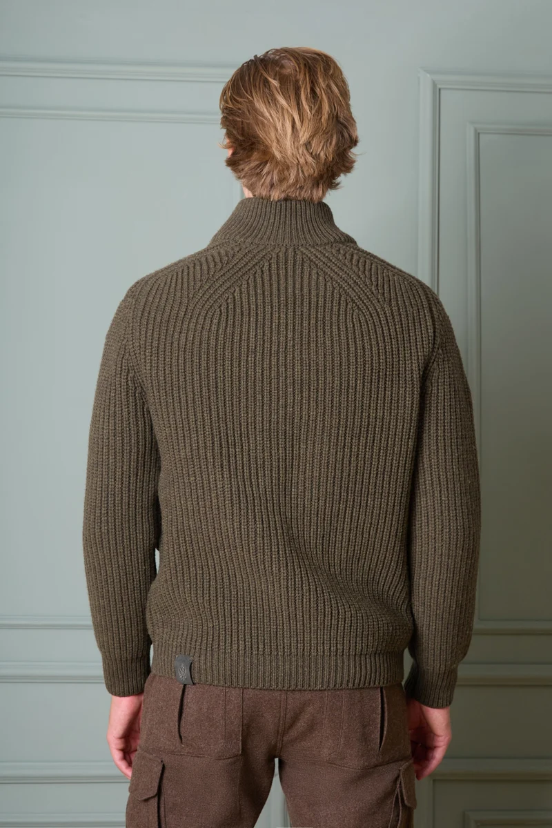 Cardigan Aurelio in Merinowolle