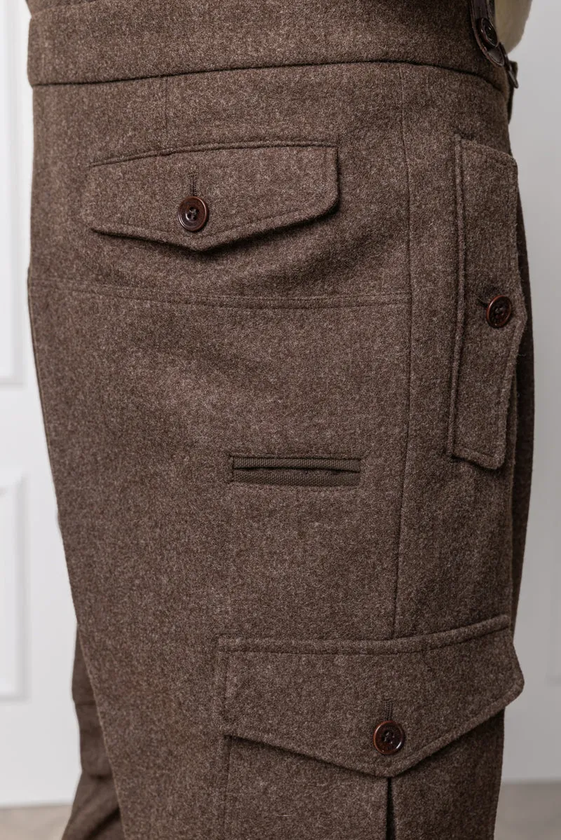 Jagdhose Wallsee mit Samtkanin