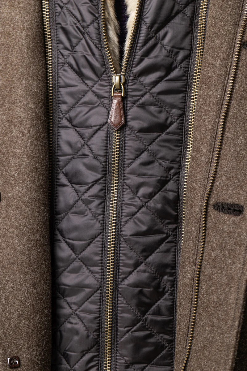 Lodenparka Antonius mit Samtkanin