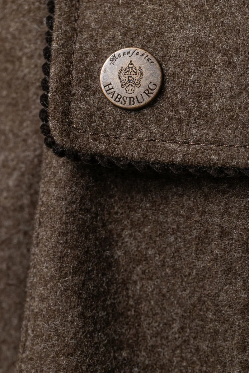 Lodenparka Antonius mit Samtkanin