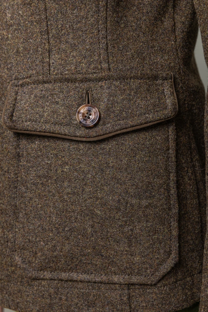 Wolljacke Aschach in Stretchtuch