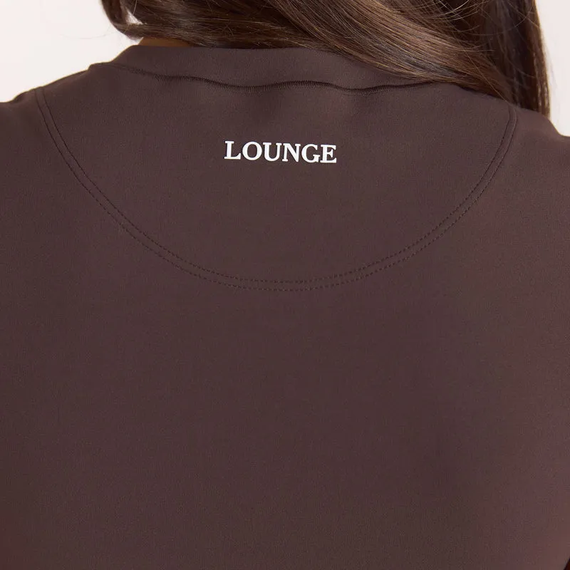ContourSoft™ Kurzärmeliges T-Shirt - Dunkle Schokolade