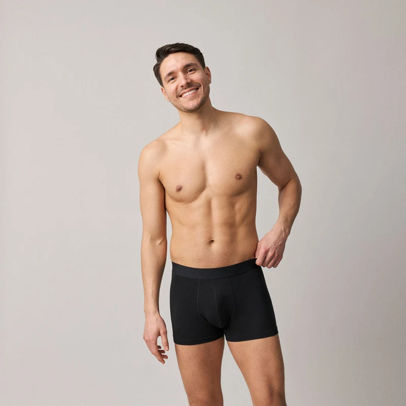 Boxershorts ohne Logo | Blau