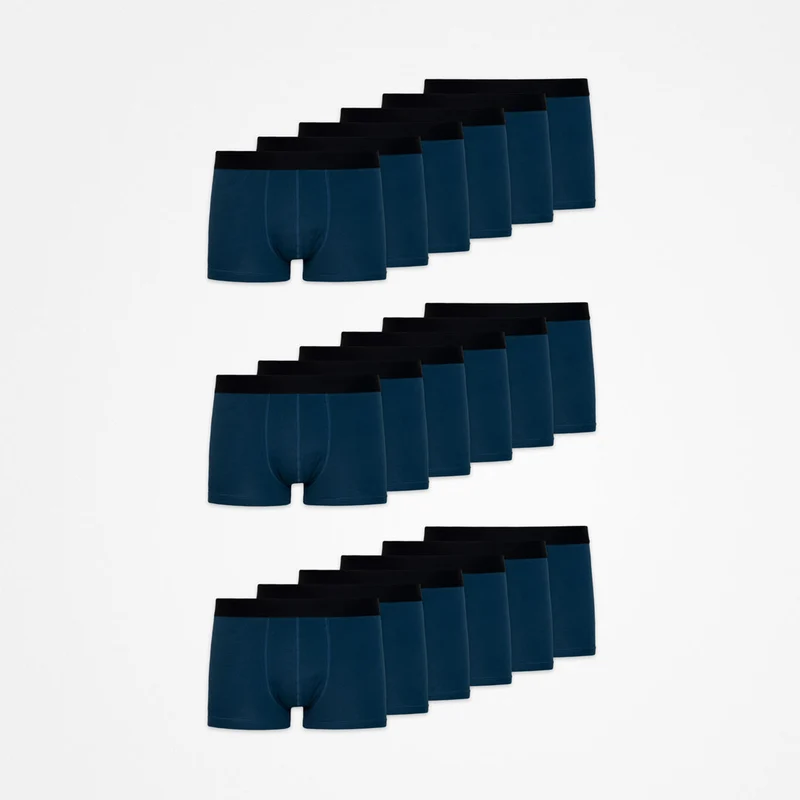 Boxershorts ohne Logo | Blau