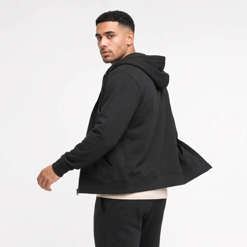Sweatjacke Herren | Schwarz