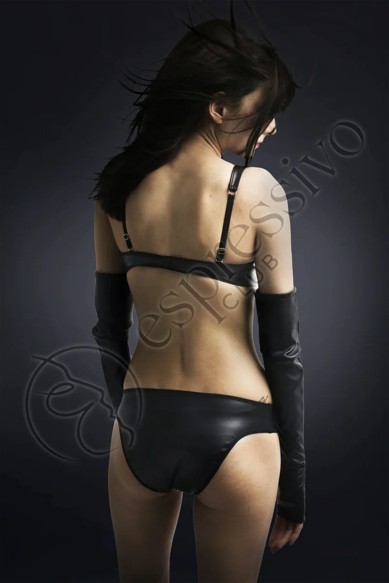 Womens Leather Bikini
