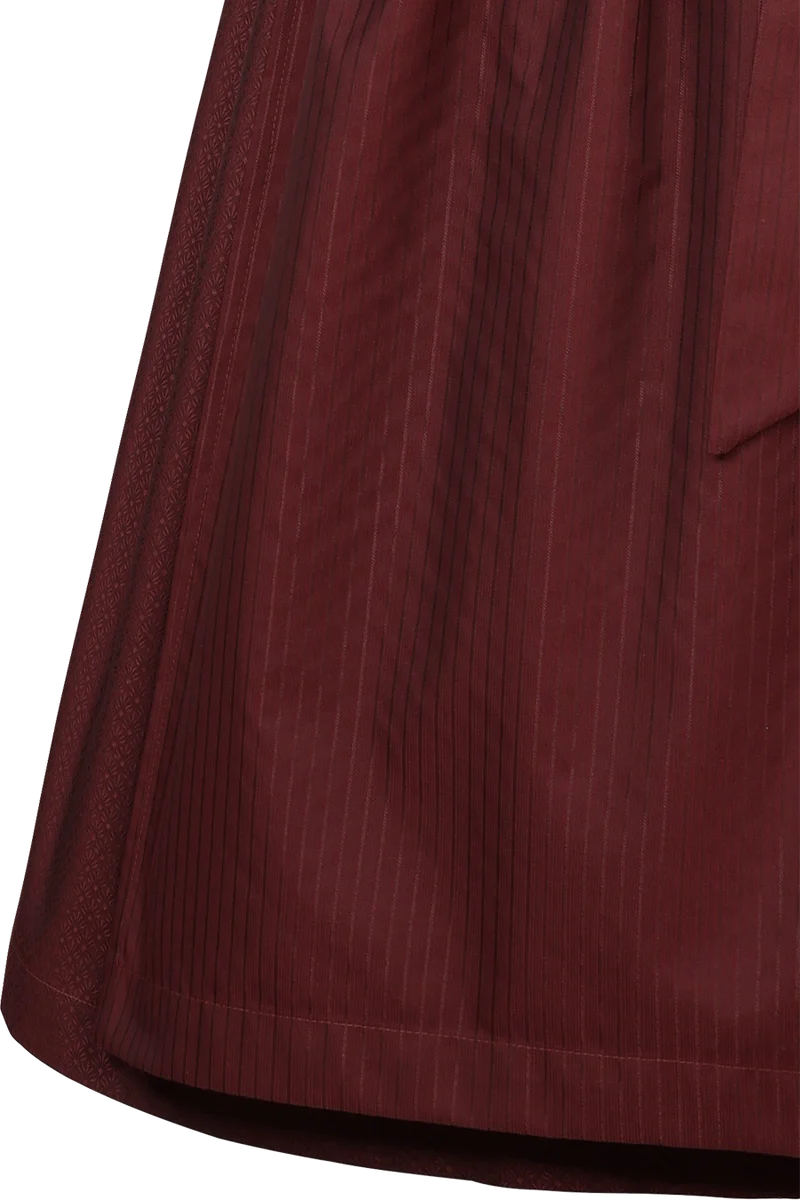 Midi-Corddirndl mit abknöpfbaren Flügelärmeln Ansfelden 70cm - henna