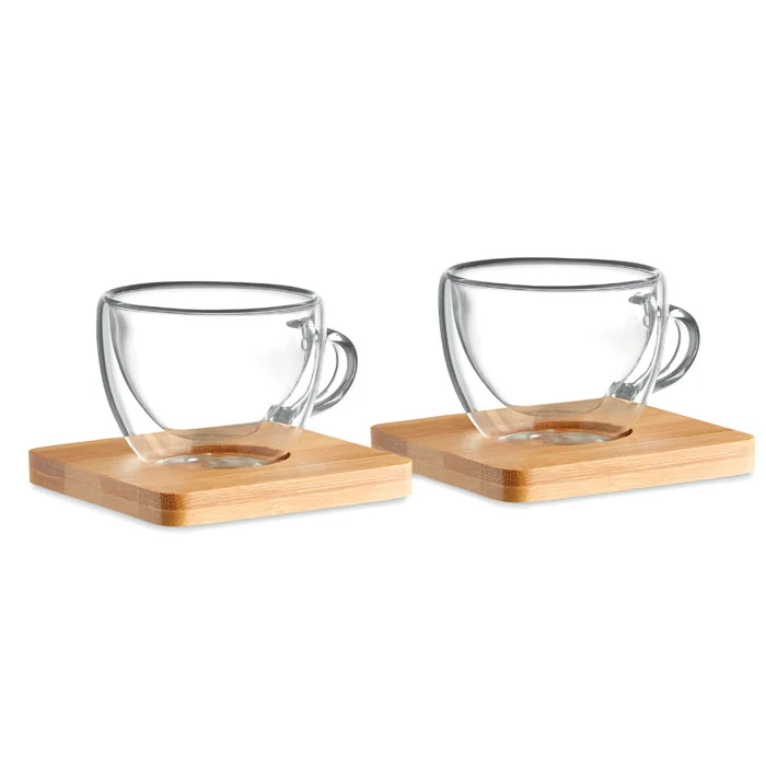 2er-Set doppelwandiger Espresso