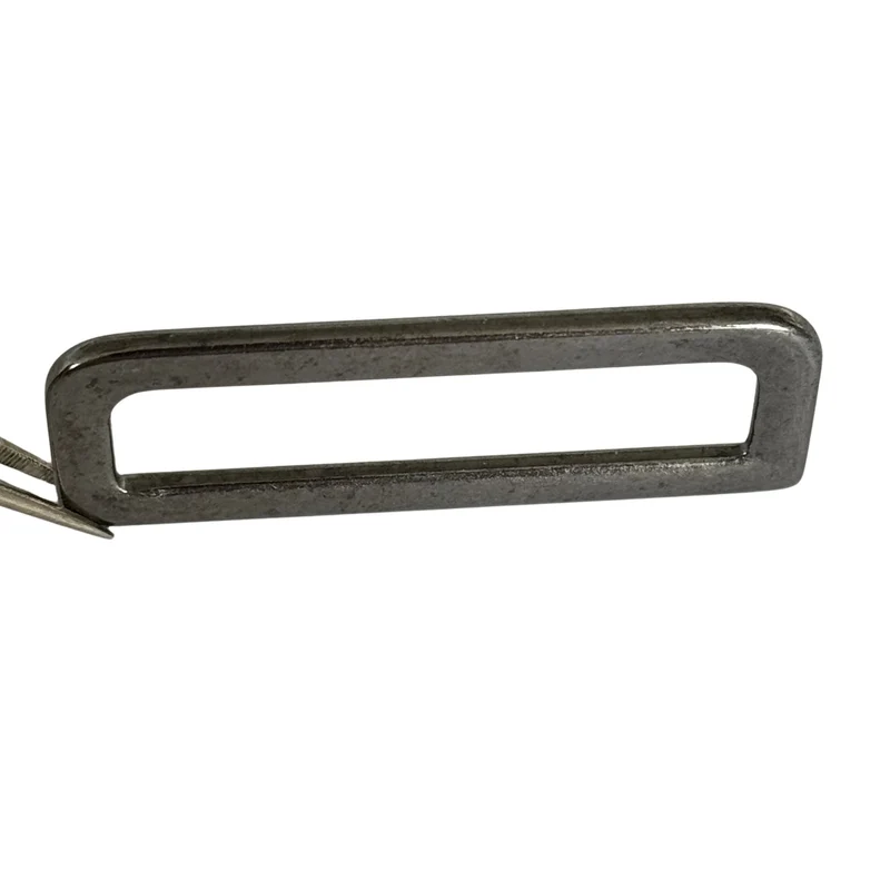 Rechteckring für Taschen & Gürtel Stahl – Metallring HRI-10