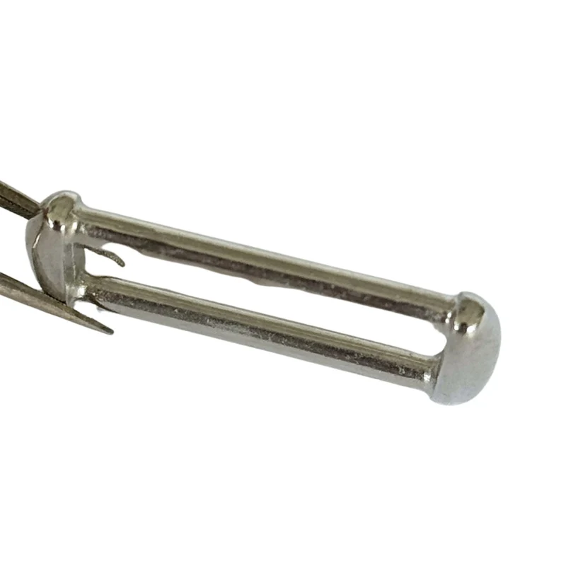 Rechteckring für Taschen & Gürtel Silber 25 mm – Metallring HRI-8