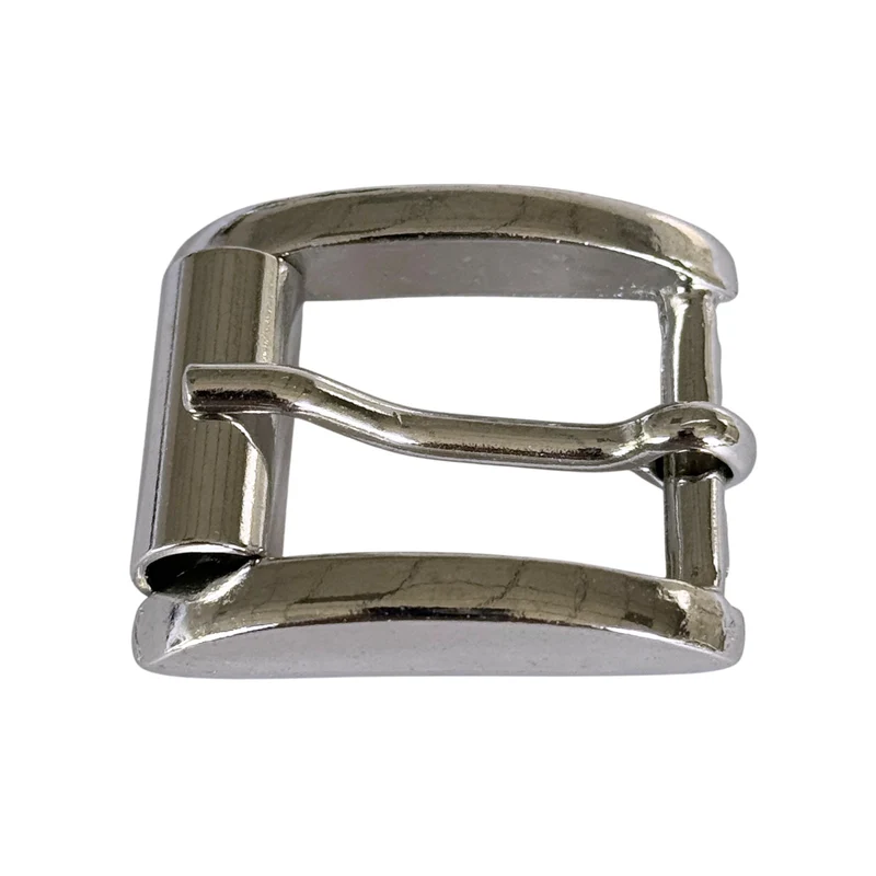 Gürtelschnalle Edle Silber 20 mm – Metallschnalle SM-35