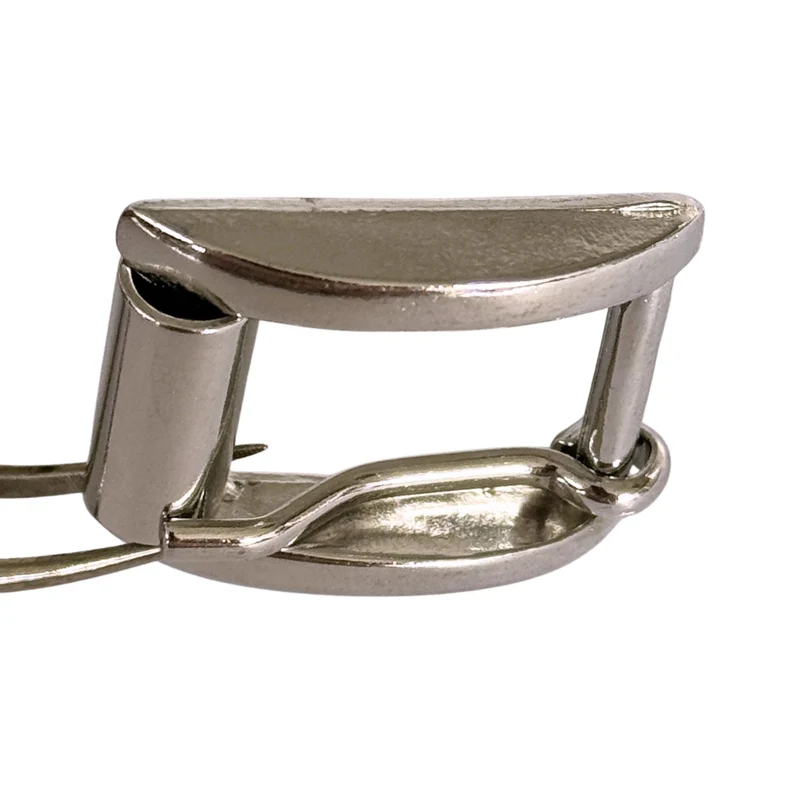 Gürtelschnalle Edle Silber 20 mm – Metallschnalle SM-35