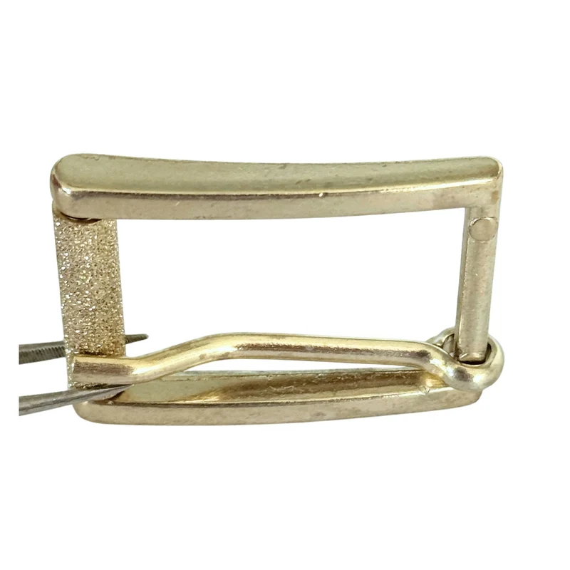 Gürtelschnalle Edle Goldfarben 20 mm – Metallschnalle SM-124