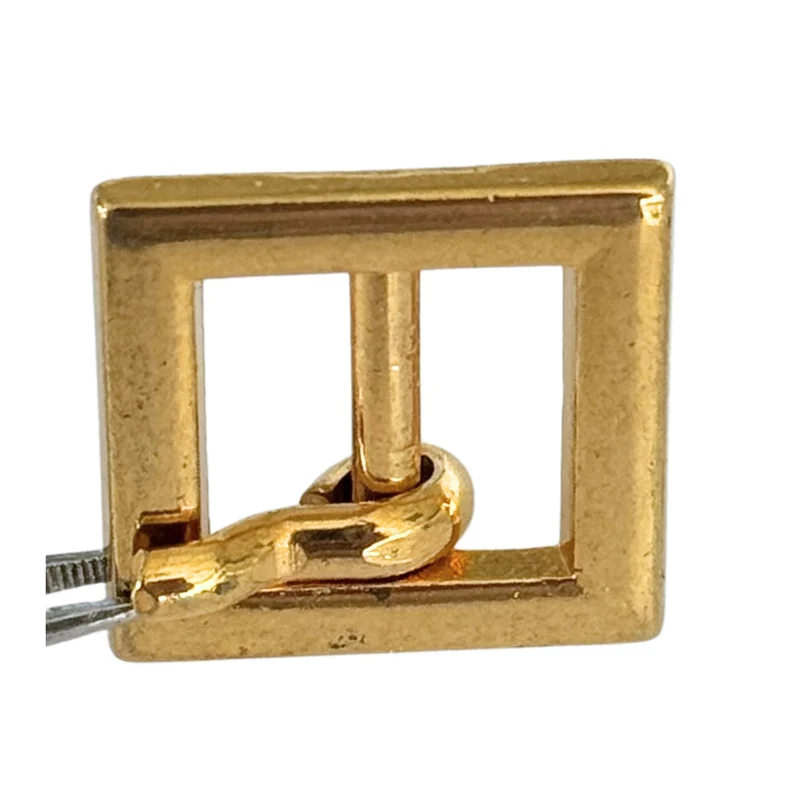 Mini Zierschnalle mit Dorn Gold 10 mm – Metallschnalle ZS-3