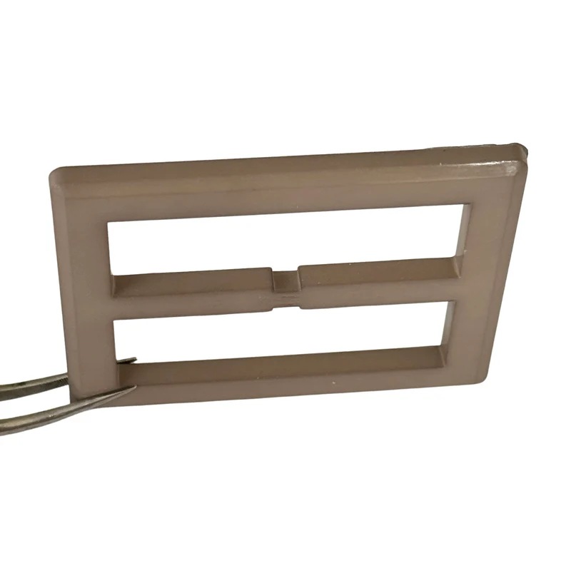 Gürtelschnalle Beige 40 mm – Kunststoffschnalle S-12