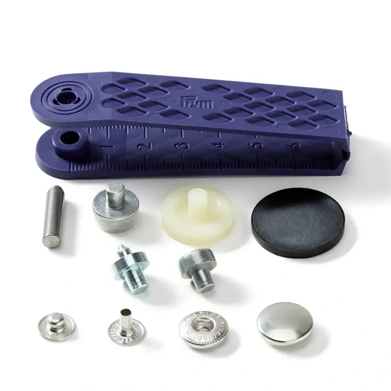Druckknöpfe Silber 15mm