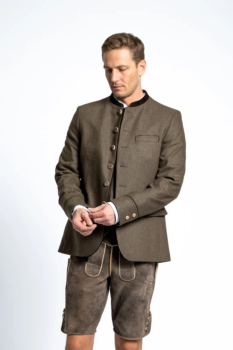 Gottseidank Trachtenjanker Helmut A005587 khaki