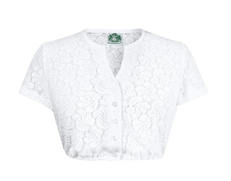Dirndlbluse Gerlinde Kurzarm
