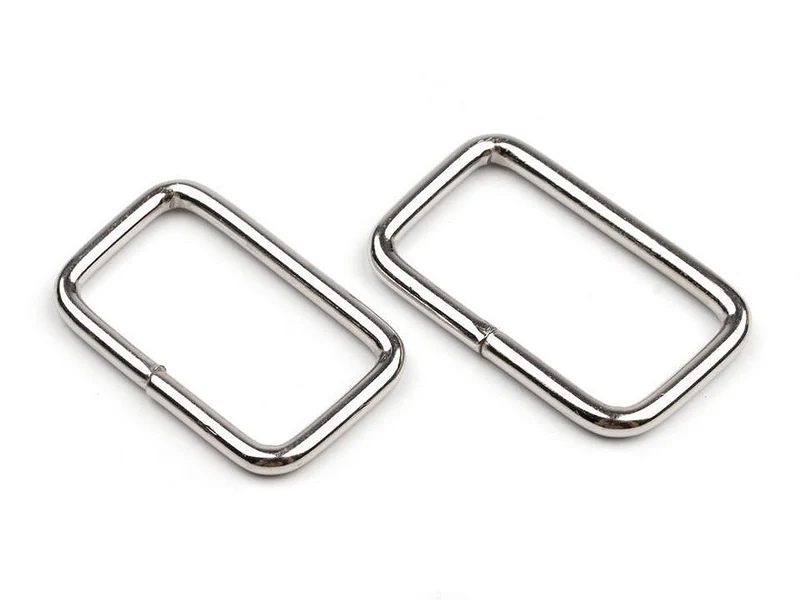 Vierkant Ring 25mm- SILBER