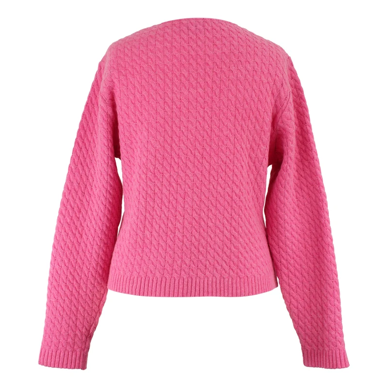 Merino-Strickjacke