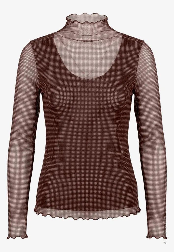 Zero Shirt Kurz 1/1 Arm - 42_110-10004282_7875-Beige/Brown