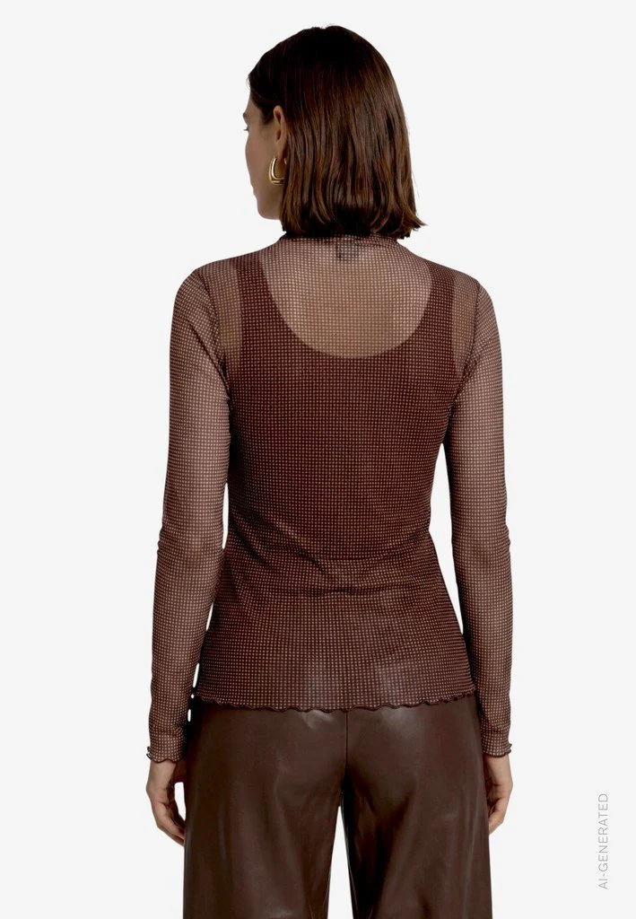 Zero Shirt Kurz 1/1 Arm - 42_110-10004282_7875-Beige/Brown