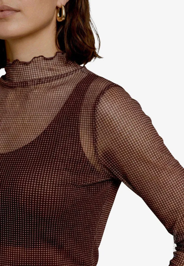 Zero Shirt Kurz 1/1 Arm - 42_110-10004282_7875-Beige/Brown
