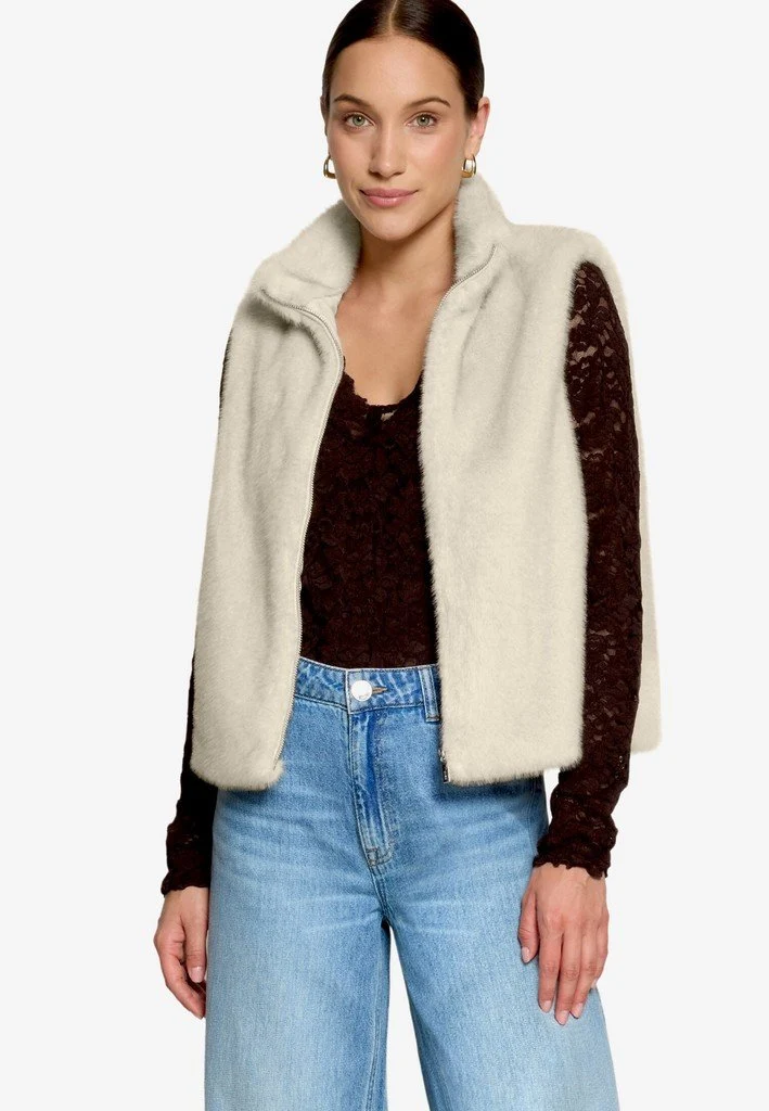 Zero Weste Plüsch - 42_110-10004157_7817-Beige/Cream