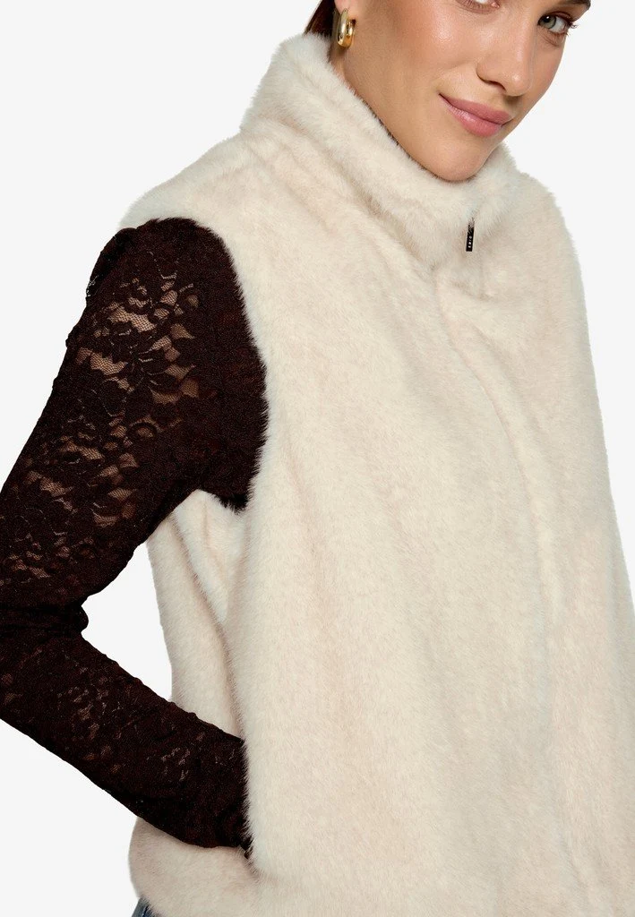 Zero Weste Plüsch - 42_110-10004157_7817-Beige/Cream