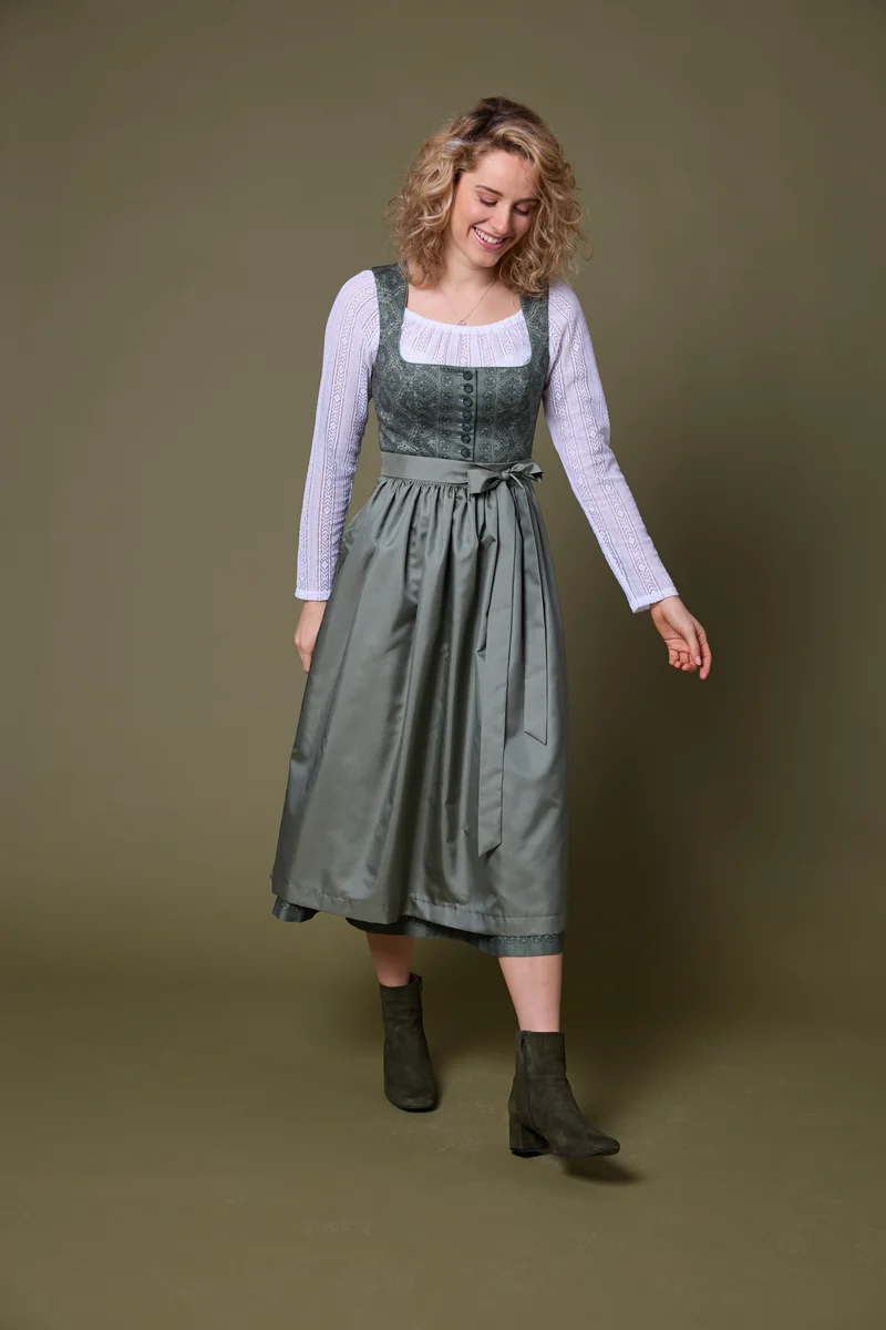 Off-Shoulder-Langarmbluse aus Spitze