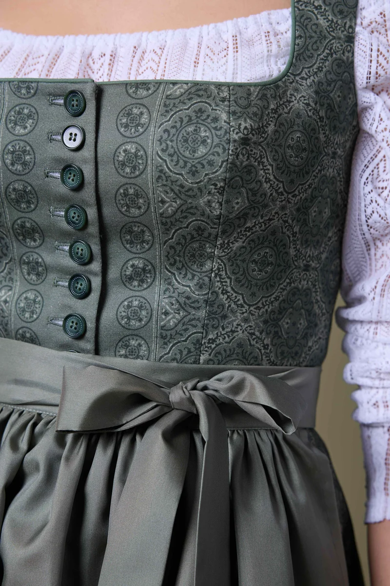 Off-Shoulder-Langarmbluse aus Spitze