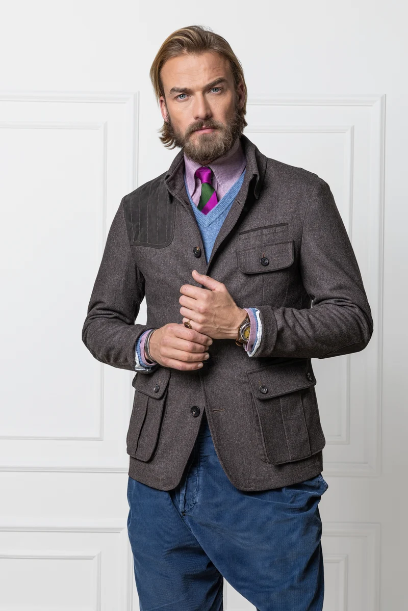 Jacke Rastenfeld aus Woll-Mix