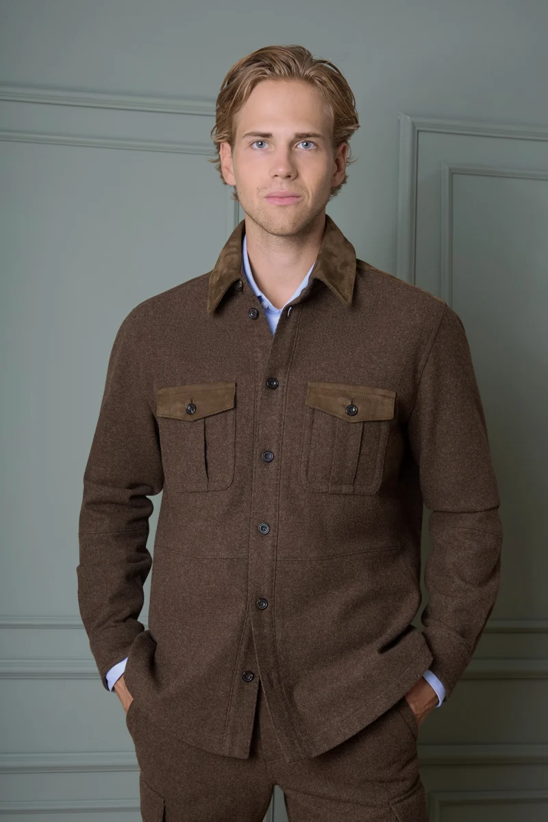 Hemdjacke Arenberg aus Loden