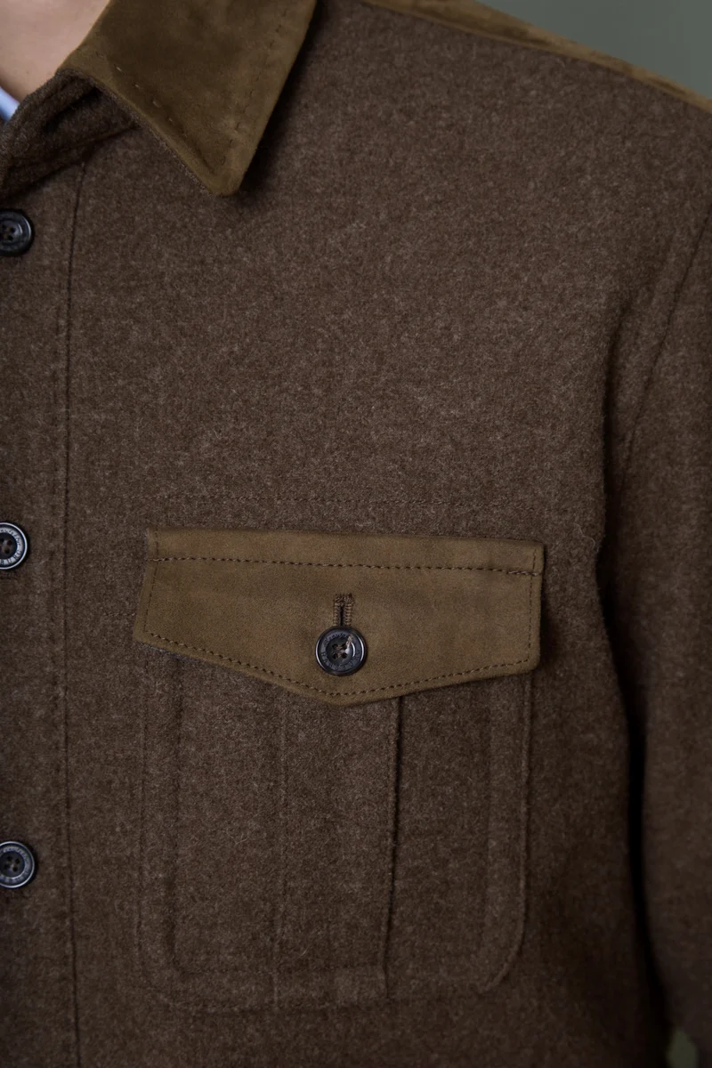 Hemdjacke Arenberg aus Loden