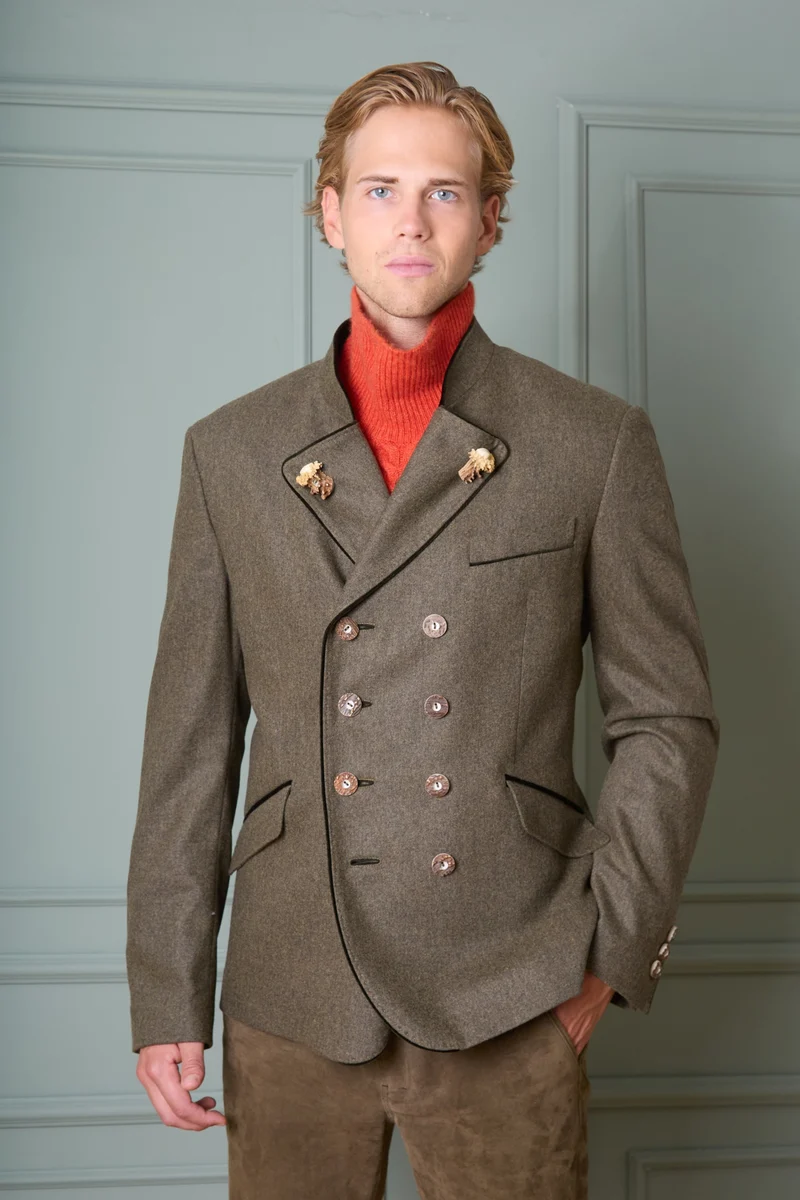 Wollsakko Kornegg in Flanell