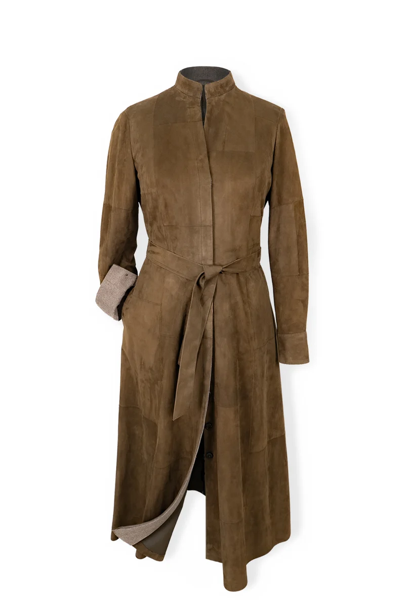 Kleid Adriana in Lammvelours