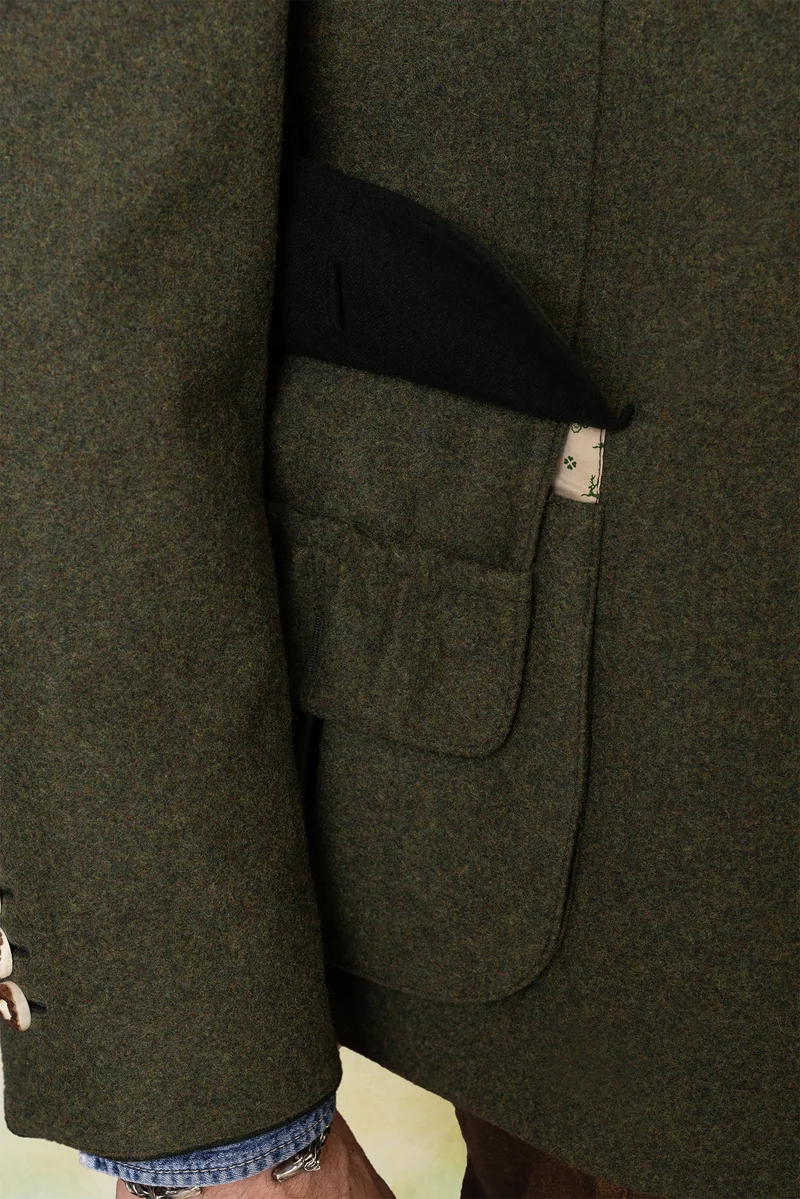 Jacke Salvator in Loden