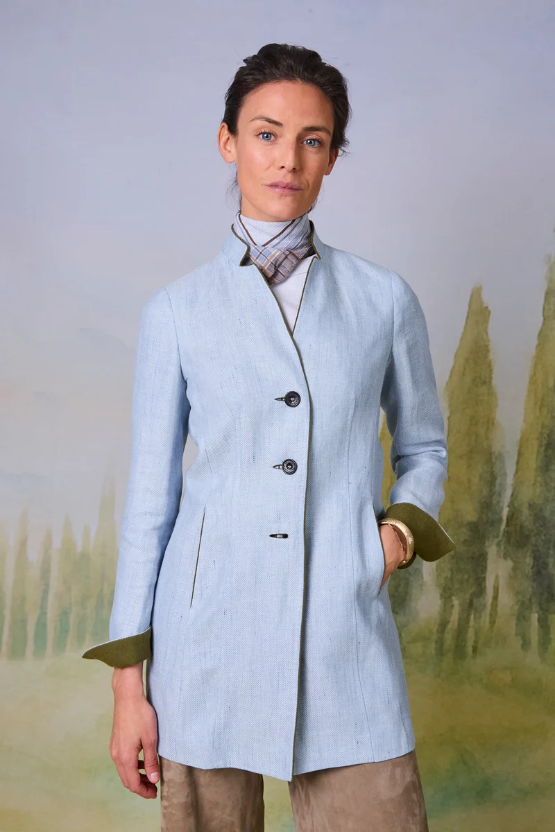 Kleid Alma in Spina Piatta