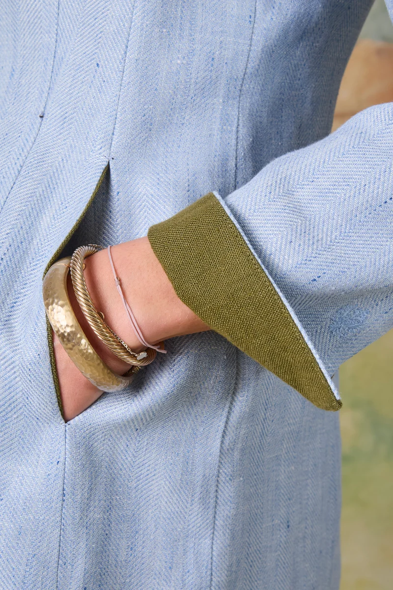 Kleid Alma in Spina Piatta
