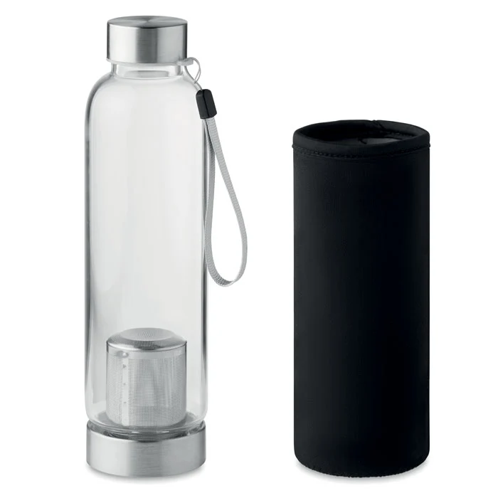 Einwandige Glasflasche 500ml