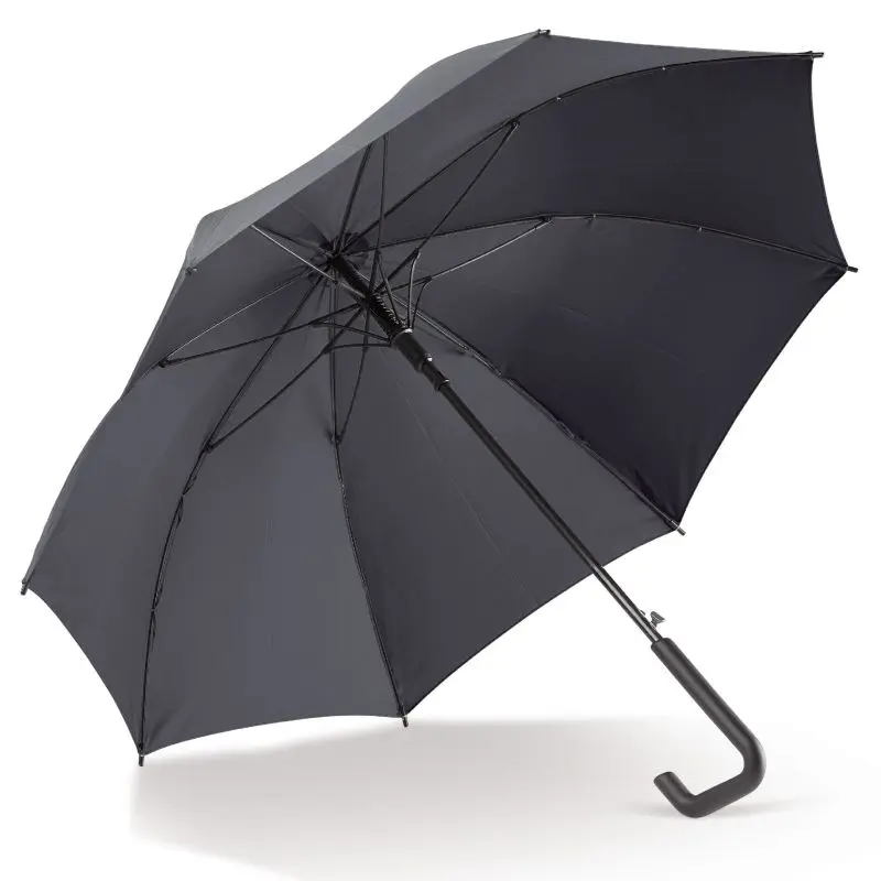 Exklusiver Luxus-Stockschirm 23 mit Automatik - Schwarz, Windfest & Elegant