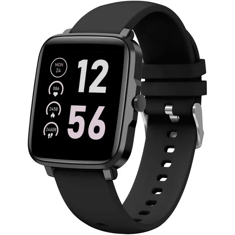 Prixton AT803 Aktivitätstracker mit Thermometer - Schwarz, Vielseitig